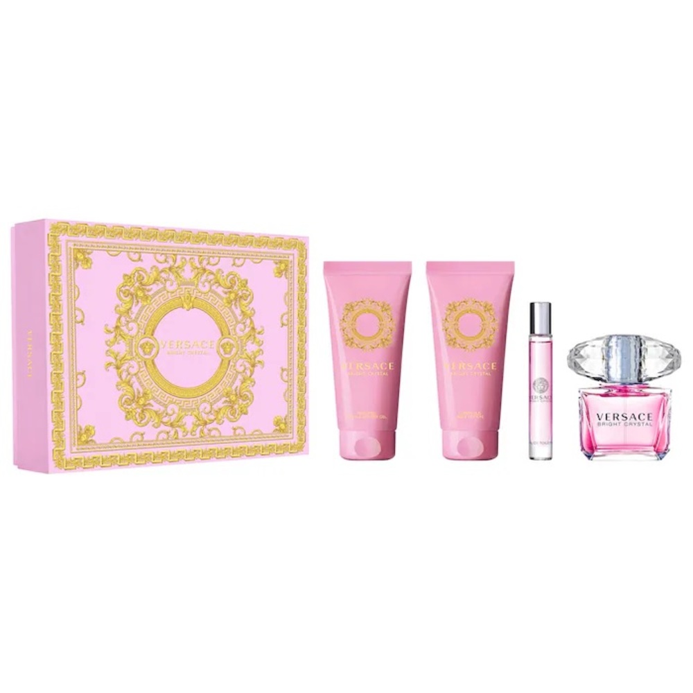 Versace Bright Crystal Lotion and Bodywash
